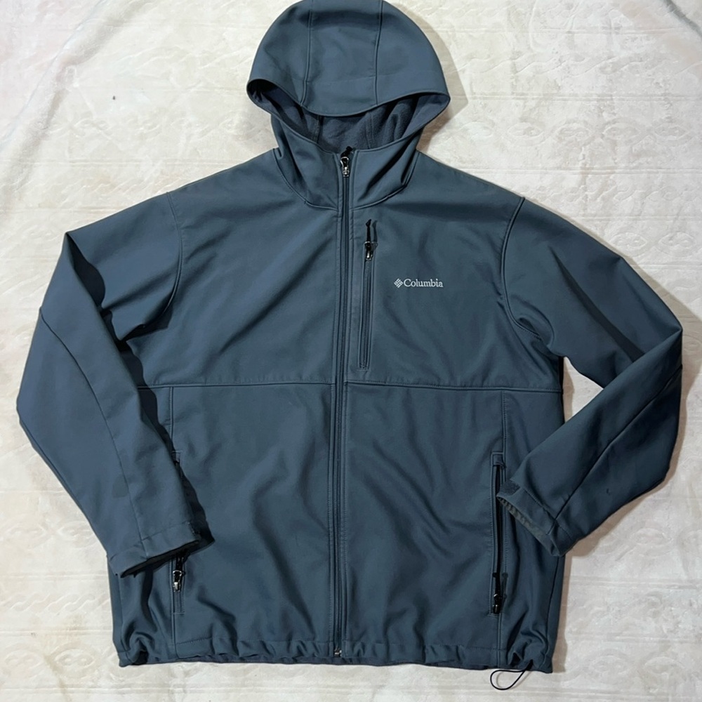 Columbia Men's Ascender™ II Hooded‎ Softshell Jacket xxl - Picture 2 of 5